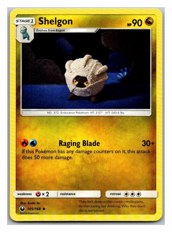 Shelgon 105/168 Celestial Storm (Uncommon) (Exc Condition)