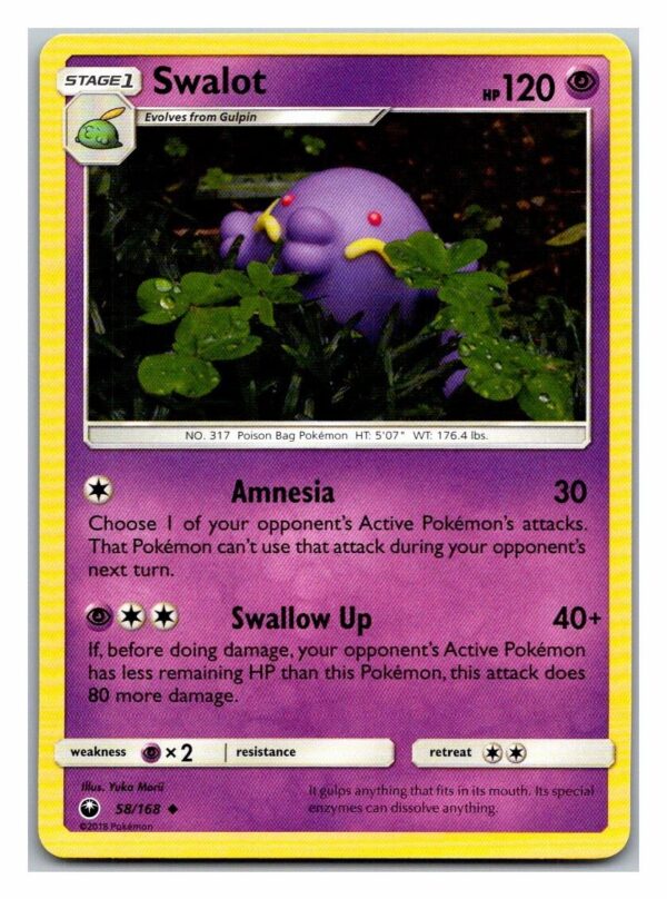 Swalot 58/168 Celestial Storm (Uncommon) (Exc Condition)