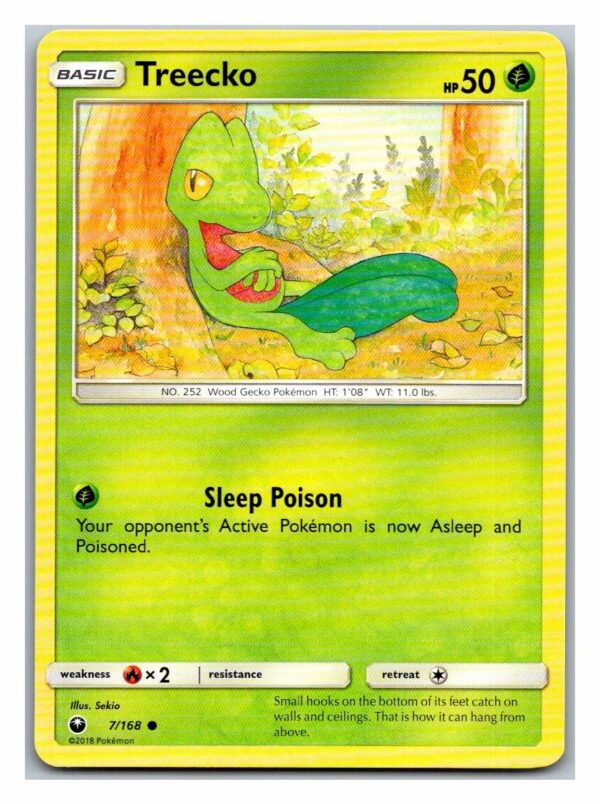 Treecko 7/168 Celestial Storm (Common) (Exc Condition)