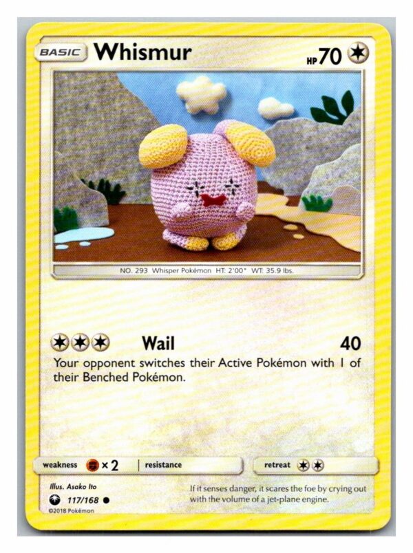 Whismur 117/168 Celestial Storm (Common) (Exc Condition)