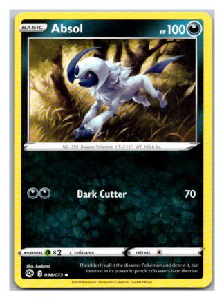 Absol 38/73 Champion's Path (Exc Condition) (Uncommon)