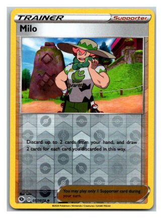 Milo 57/073 Champion's Path (Reverse Holo) (Exc Condition)