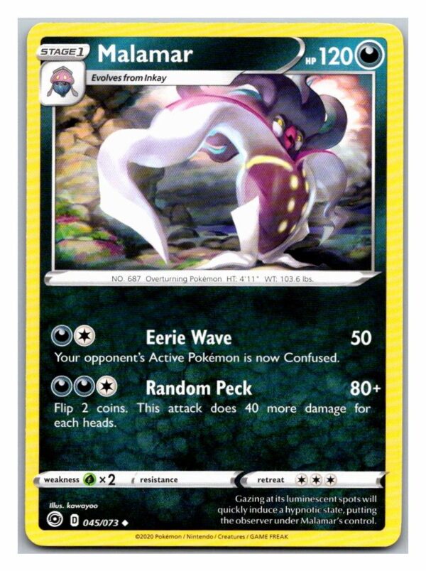 Malamar 45/73 Champion's Path (Uncommon) (Exc Condition)