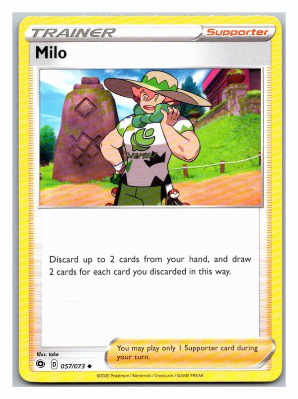 Milo 57/73 Champion's Path (Uncommon) (Exc Condition)