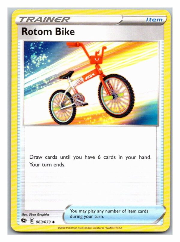 Rotom Bike 63/73 Champion's Path (Uncommon) (Exc Condition)