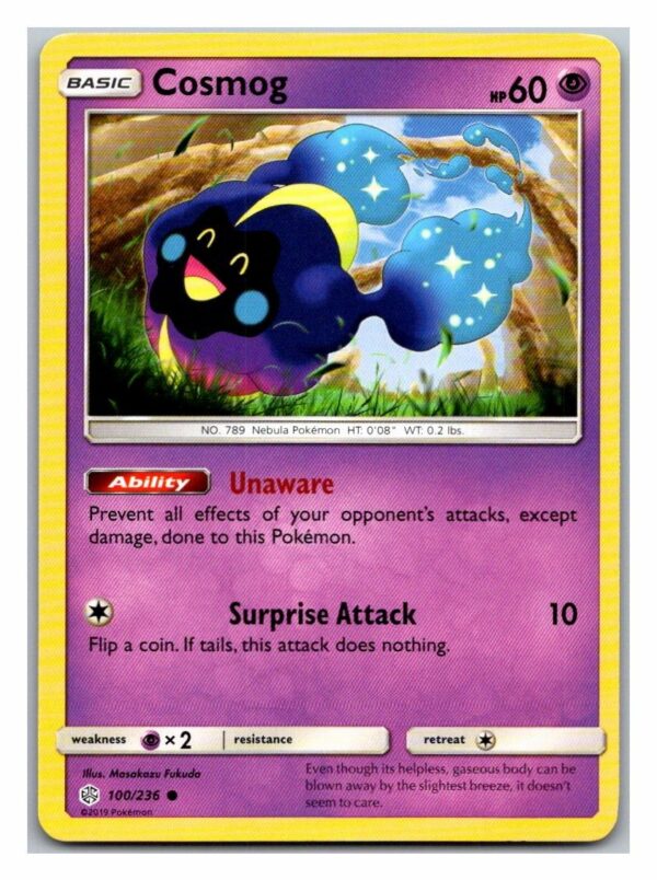 Cosmog 100/236 Cosmic Eclipse (Common) (Exc Condition)