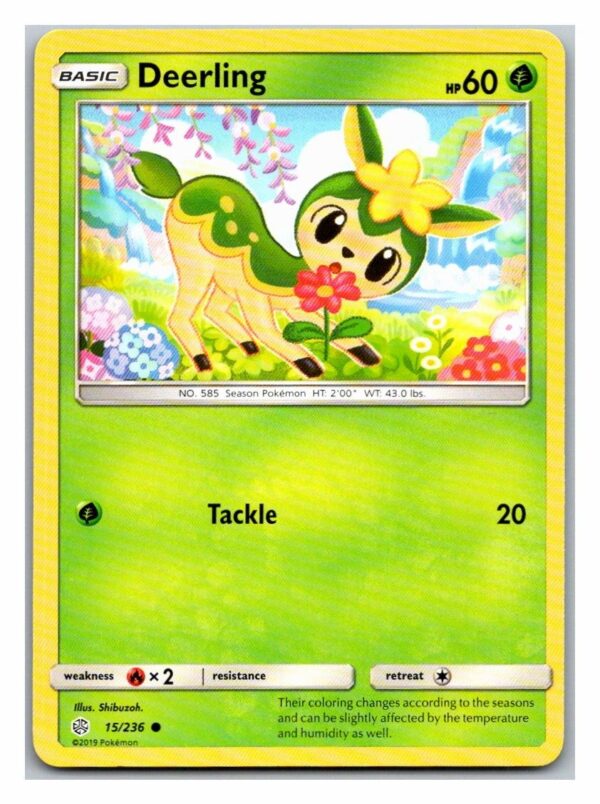 Deerling 15/236 Cosmic Eclipse (Common) (Exc Condition)