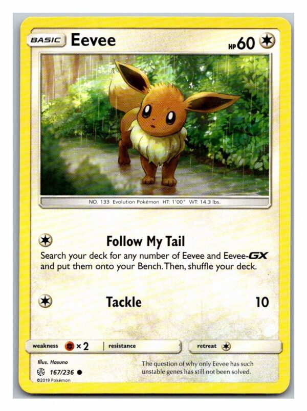 Eevee 167/236 Cosmic Eclipse (Common) (Exc Condition)