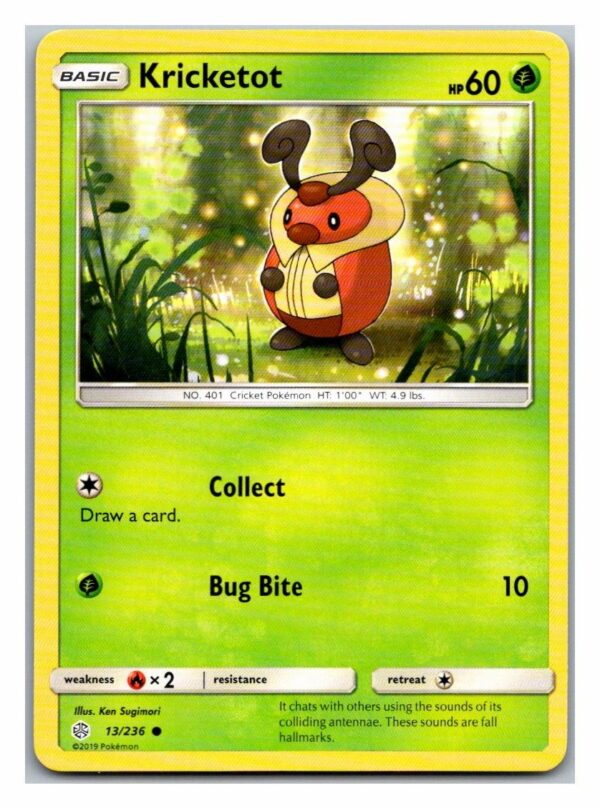 Kricketot 13/236 Cosmic Eclipse (Common) (Exc Condition)