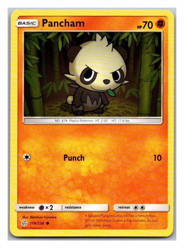 Pancham 119/236 Cosmic Eclipse (Common) (Exc Condition)