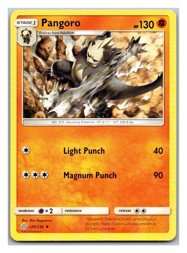 Pangoro 120/236 Cosmic Eclipse (Uncommon) (Exc Condition)