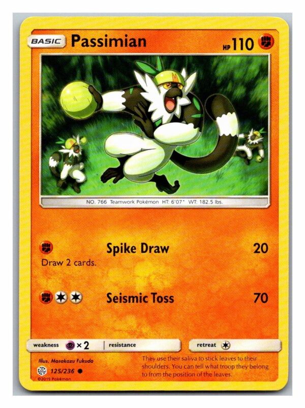 Passimian 125/236 Cosmic Eclipse (Common) (Exc Condition)