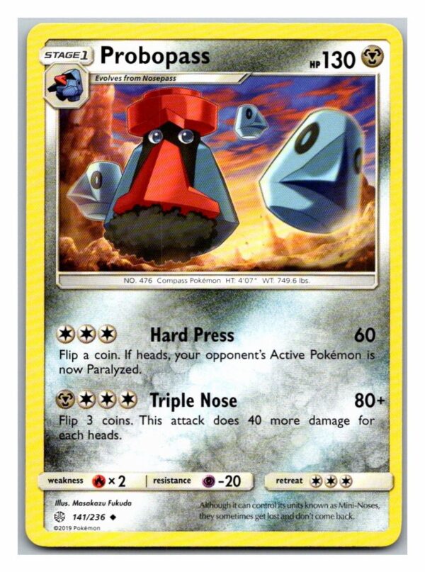 Probopass 141/236 Cosmic Eclipse (Uncommon) (Exc Condition)