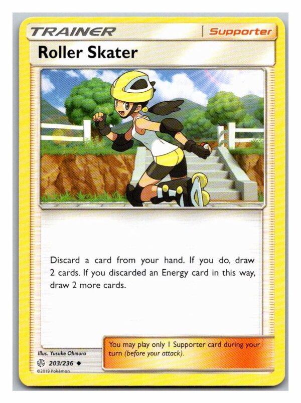 Roller Skater 203/236 Cosmic Eclipse (Uncommon) (Exc Condition)