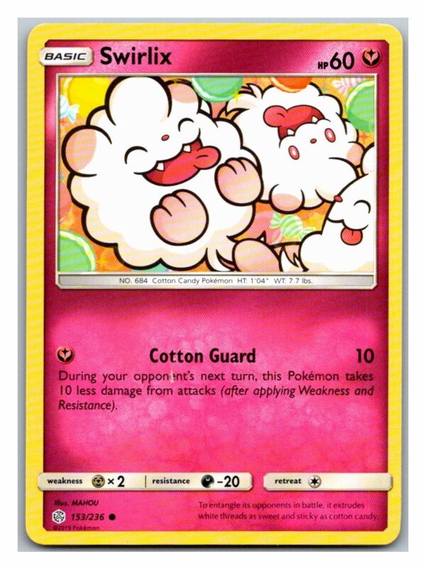 Swirlix 153/236 Cosmic Eclipse (Common) (Exc Condition)