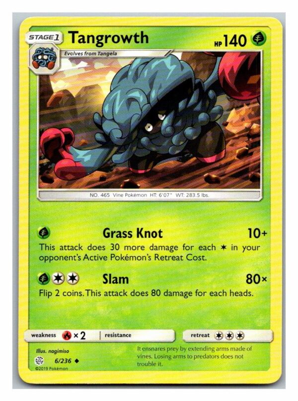 Tangrowth 6/236 Cosmic Eclipse (Uncommon) (Exc Condition)