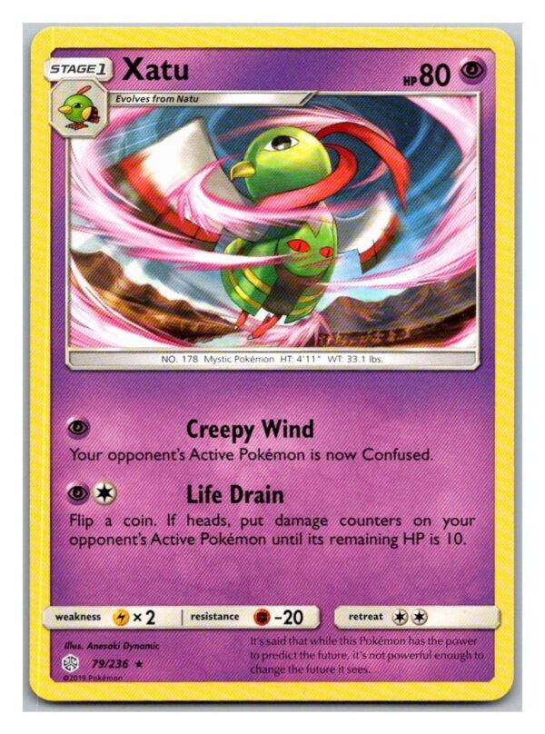 Xatu 79/236 Cosmic Eclipse (Rare) (Exc Condition)