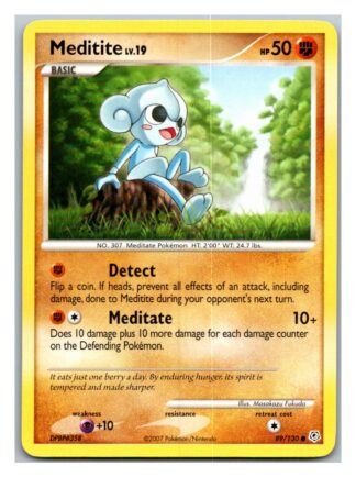 Meditite 89/130 Diamond & Pearl (Common) (P Condition)