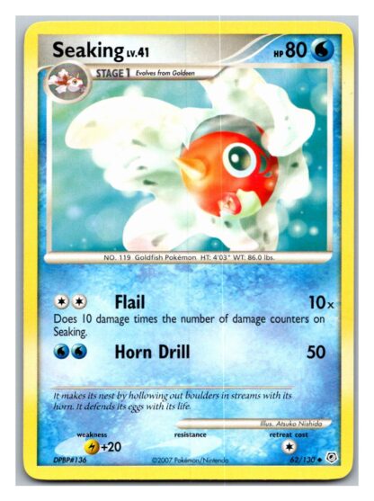 Seaking 62/130 Diamond & Pearl (Uncommon) (P Condition)