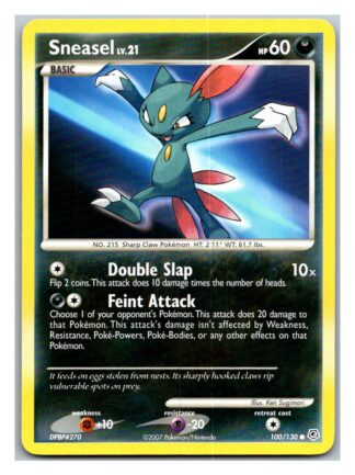 Sneasel 100/130 Diamond & Pearl (Common) (LP Condition)