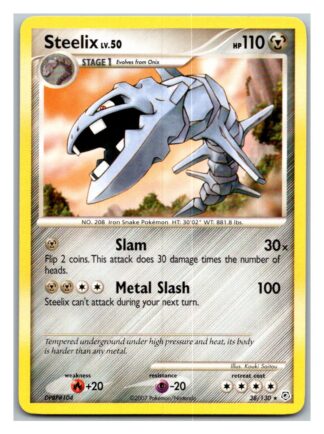 Steelix 38/130 Diamond & Pearl (Rare) (Exc Condition)