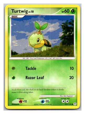 Turtwig 103/130 Diamond & Pearl (Common) (LP Condition)