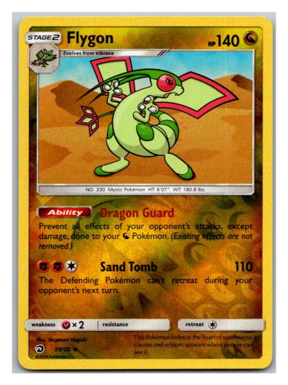 Flygon 39/70 Dragon Majesty (Reverse Holo) (Exc Condition)