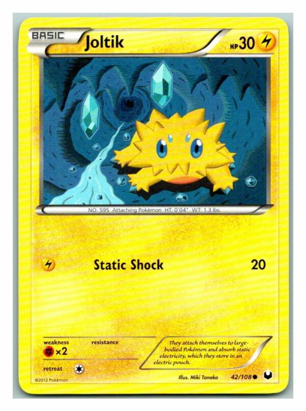 Joltik 42/108 Dark Explorers (Common) (Exc Condition)