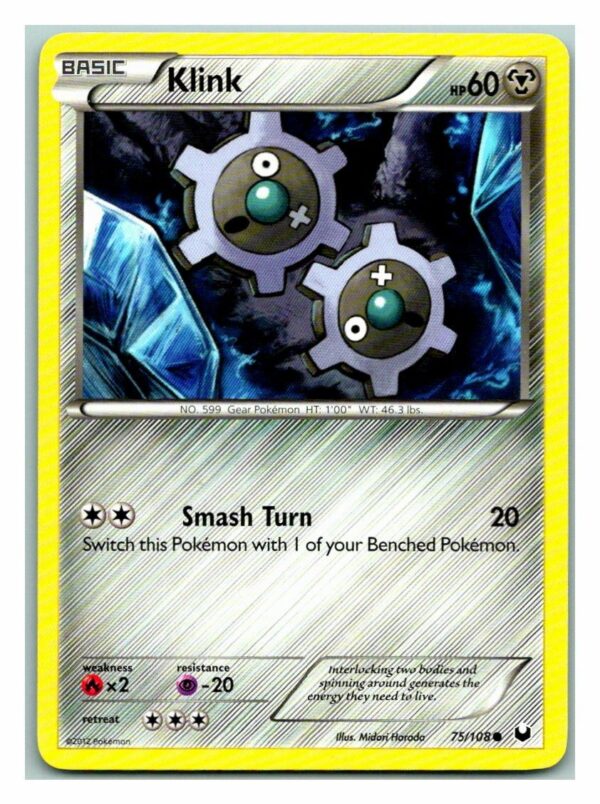 Klink 75/108 Dark Explorers (Common) (Exc Condition)