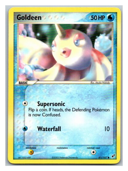 Goldeen 61/107 EX Deoxys (Common) (Exc Condition)