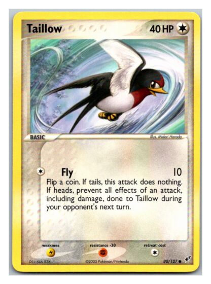 Taillow 80/107 EX Deoxys (Common) (Exc Condition)