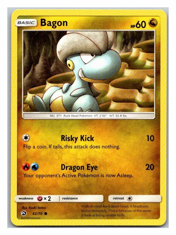 Bagon 42/70 Dragon Majesty (Common) (Exc Condition)