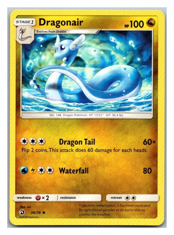 Dragonair 36/70 Dragon Majesty (Uncommon) (Exc Condition)