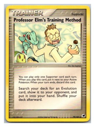 Professor Elm's Training Method 79/101 Dragon Frontiers (Uncommon) (P Condition)