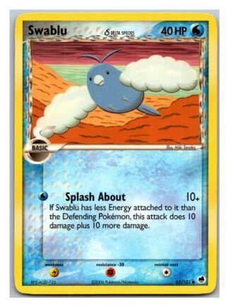 Swablu 65/101 Dragon Frontiers (Common) (P Condition)