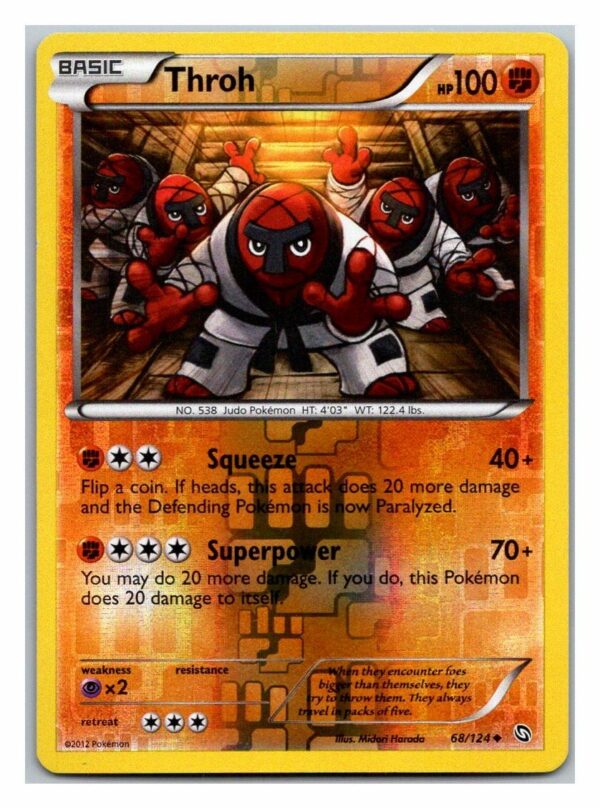 Throh 68/124 Dragons Exalted (Reverse Holo) (Exc Condition)