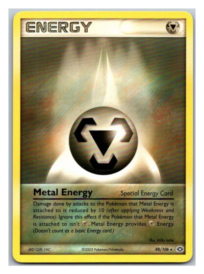 Metal Energy 88/106 EX Emerald (Rare) (LP Condition)