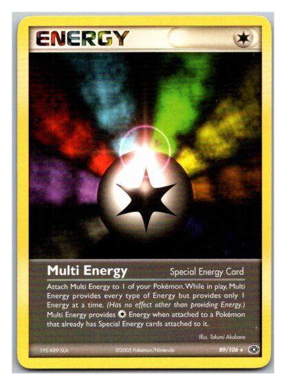 Multi Energy 89/106 EX Emerald (Rare) (Exc Condition)