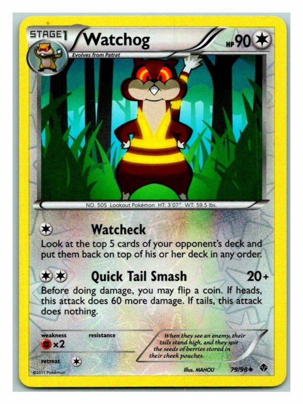 Watchog 79/98 Emerging Powers (Reverse Holo) (Exc Condition)