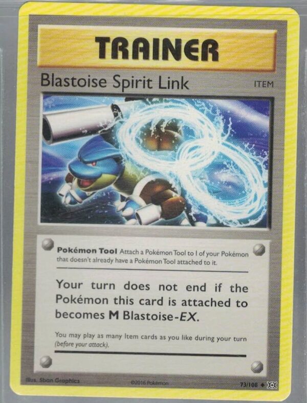 Blastoise Spirit Link 73/108 Evolutions (Uncommon) (Exc Condition)