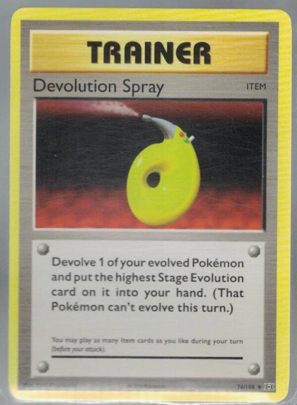 Devolution Spray 76/108 Evolutions (Uncommon) (Exc Condition)
