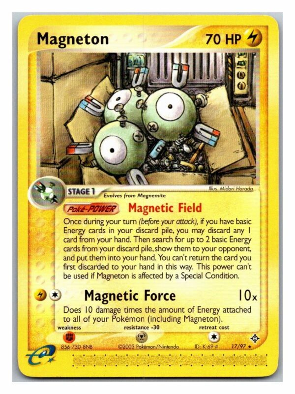 Magneton 17/97 Ex Dragon (Rare) (LP Cond)