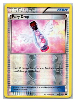 Fairy Drop 99/124 Fates Collide (Reverse Holo) (Exc Condition)