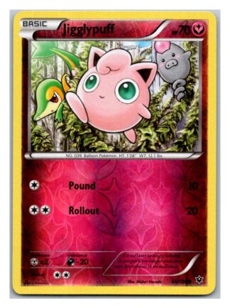 Jigglypuff 65/124 Fates Collide (Reverse Holo) (Exc Condition)