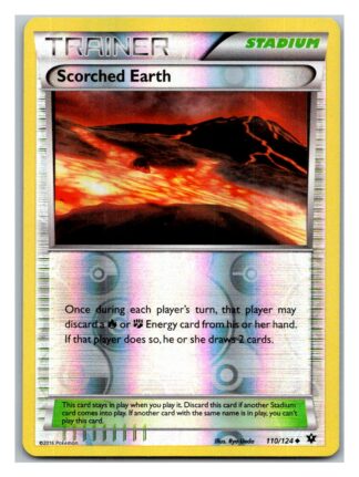 Scorched Earth 110/124 Fates Collide (Reverse Holo) (Exc Condition)