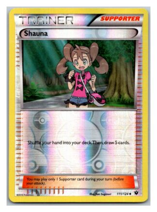 Shauna 111/124 Fates Collide (Reverse Holo) (Exc Condition)