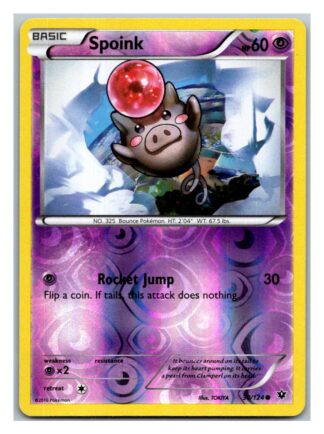Spoink 30/124 Fates Collide (Reverse Holo) (Exc Condition)
