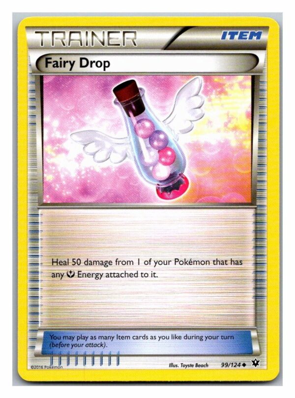 Fairy Drop 99/124 Fates Collide (Uncommon) (Exc Condition)