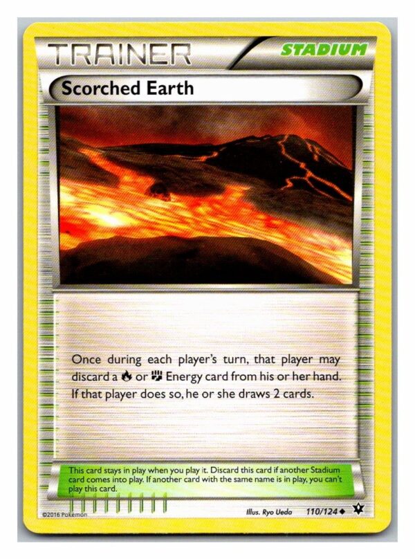 Scorched Earth 110/124 Fates Collide (Uncommon) (Exc Condition)