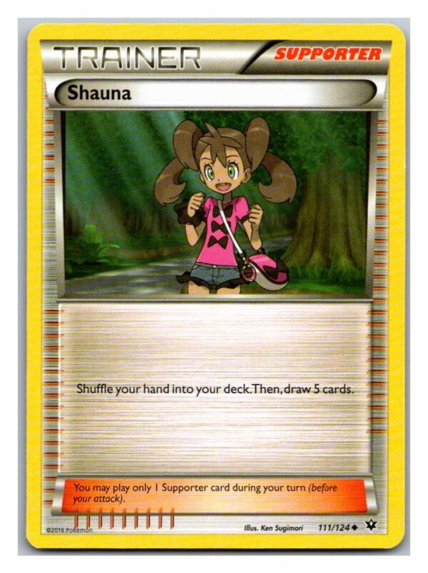 Shauna 111/124 Fates Collide (Uncommon) (Exc Condition)